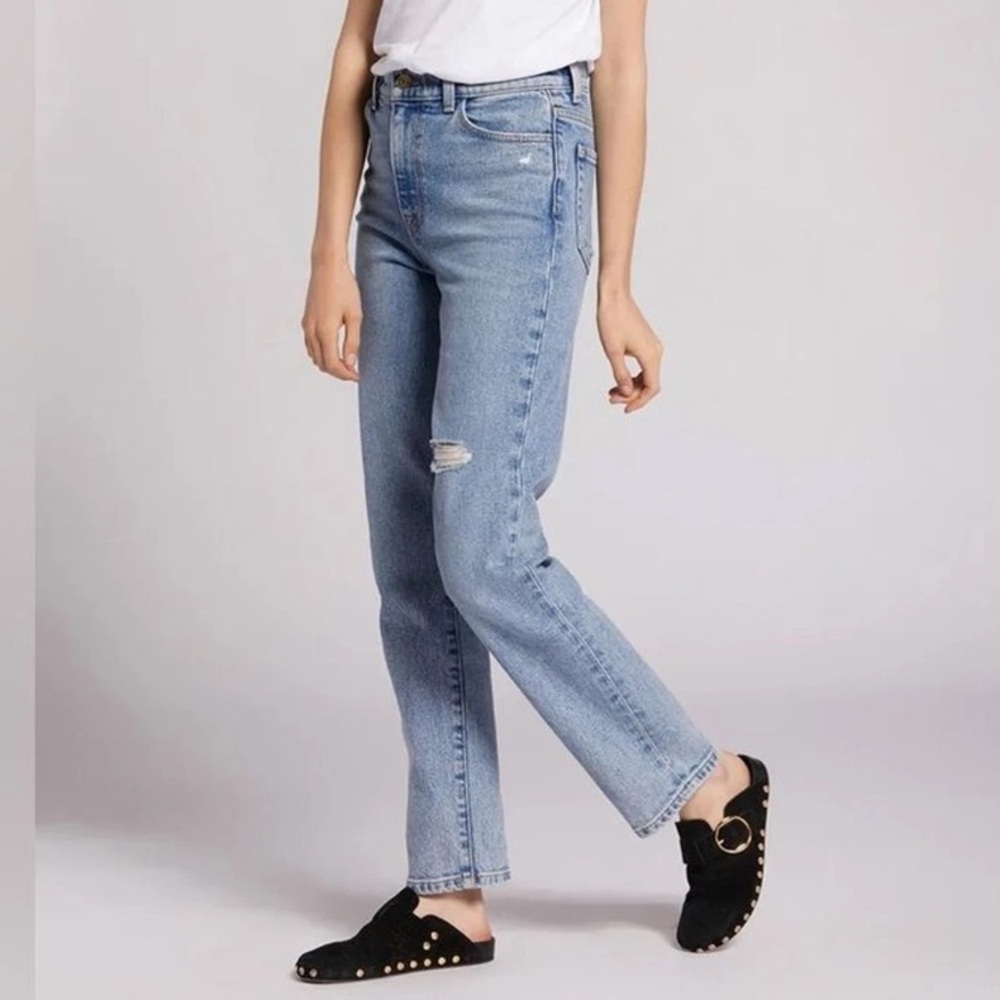 Current/Elliott The Soulmate Slim Straight Jean - Camino